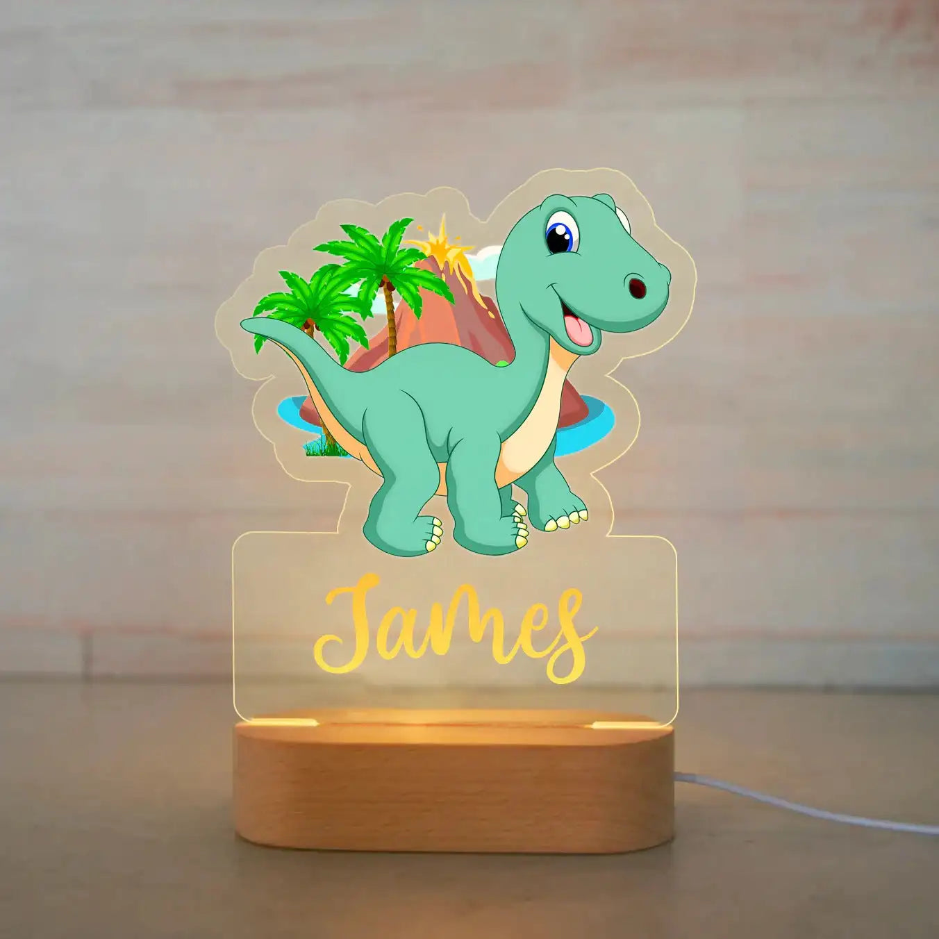 Personalized Cartoon Animal Design Night Light for Kids Room childrensterritory