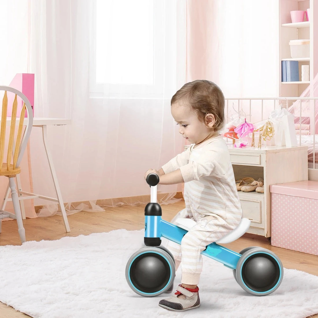 Baby Ride-On Balance Bike Toy for Indoor and Outdoor childrensterritory