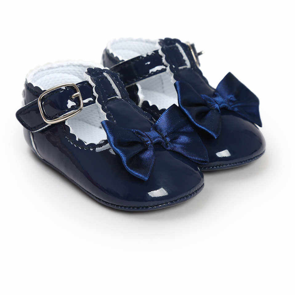 PU leather Baby Girls First Walkers Party Shoes childrensterritory