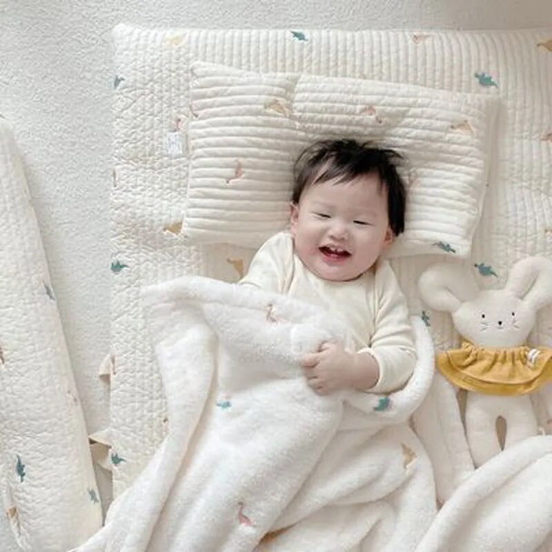 Warm Soft Fleece Swaddling Blankets for Baby childrensterritory