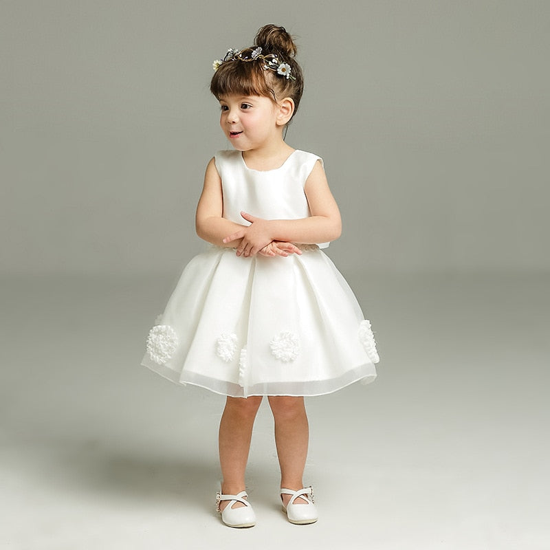 Baby Girl Tulle Baptism/Christening Princess Dresses childrensterritory