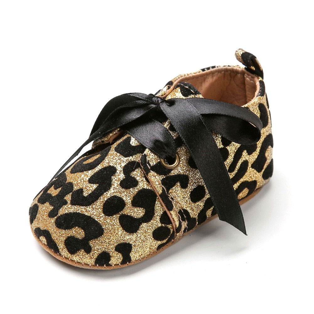 PU leather Baby Girls First Walkers Party Shoes childrensterritory