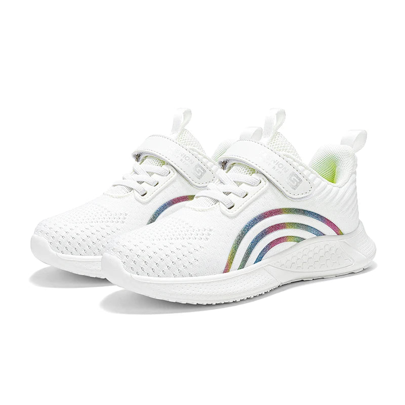 Kids Girls Casual Breathable Anti-Slip Running Sports Shoes childrensterritory