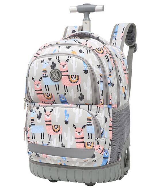 Durable Kids/Teen School Rolling Backpacks Travel Trolley Bag childrensterritory