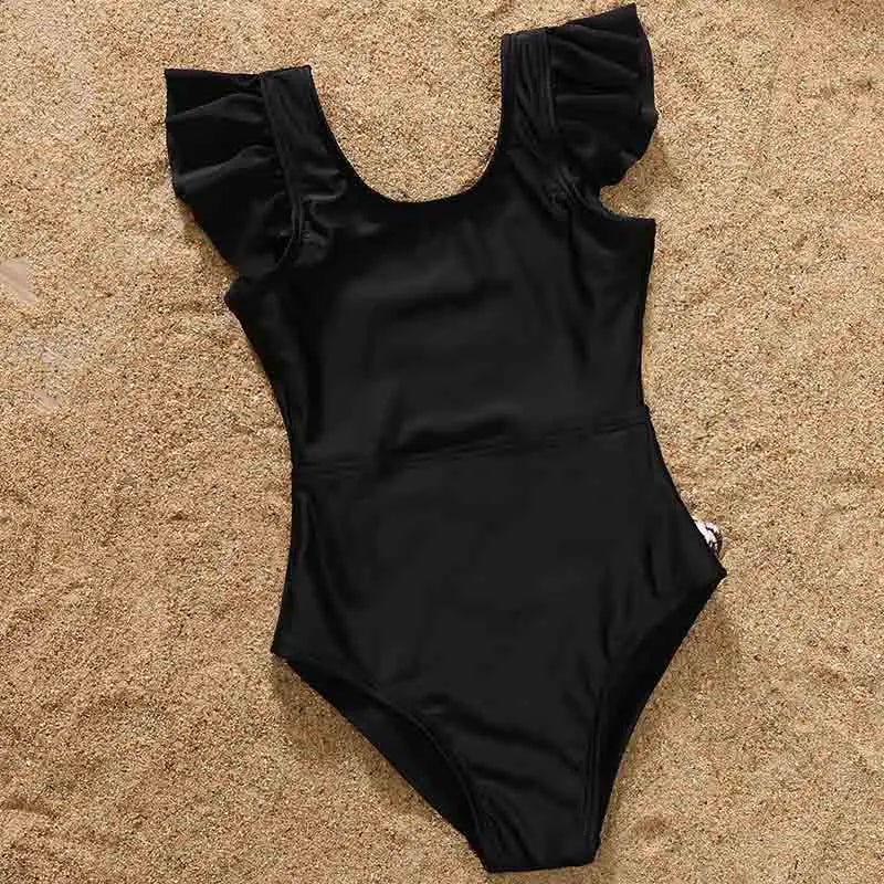 Matching Mommy And Me Designer Swimsuit Bikini Set