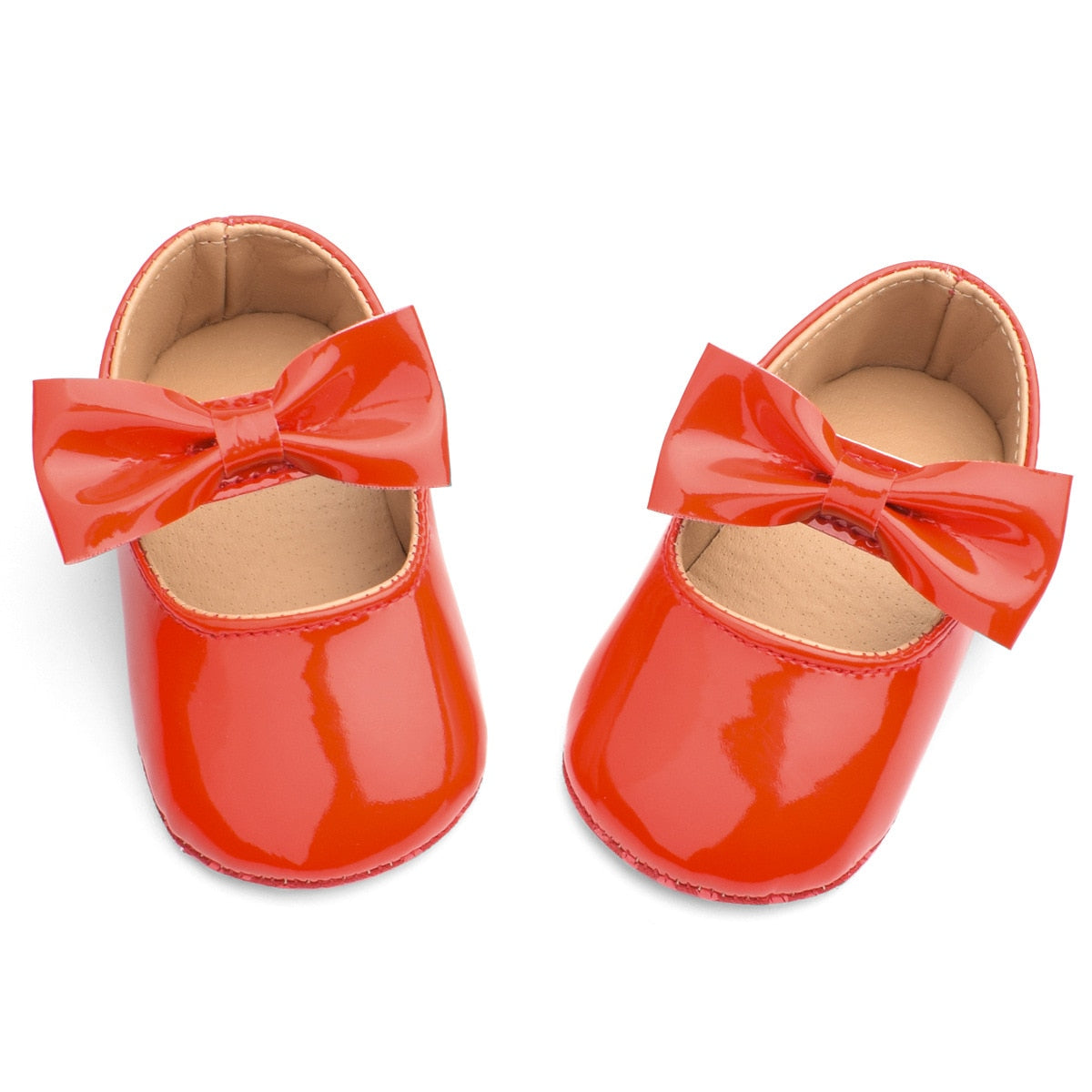 PU leather Baby Girls First Walkers Party Shoes childrensterritory