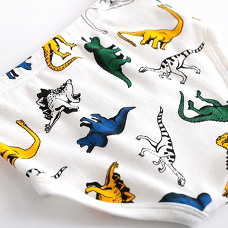 3pcs/lot Kids Boys Cartoon Printed Briefs Underpants childrensterritory