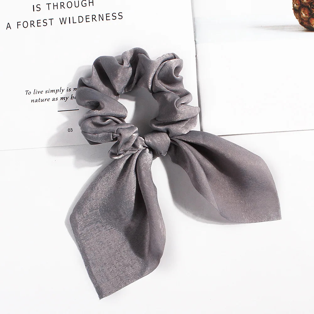 Elastic Ribbon Bow Hair Band for Girls