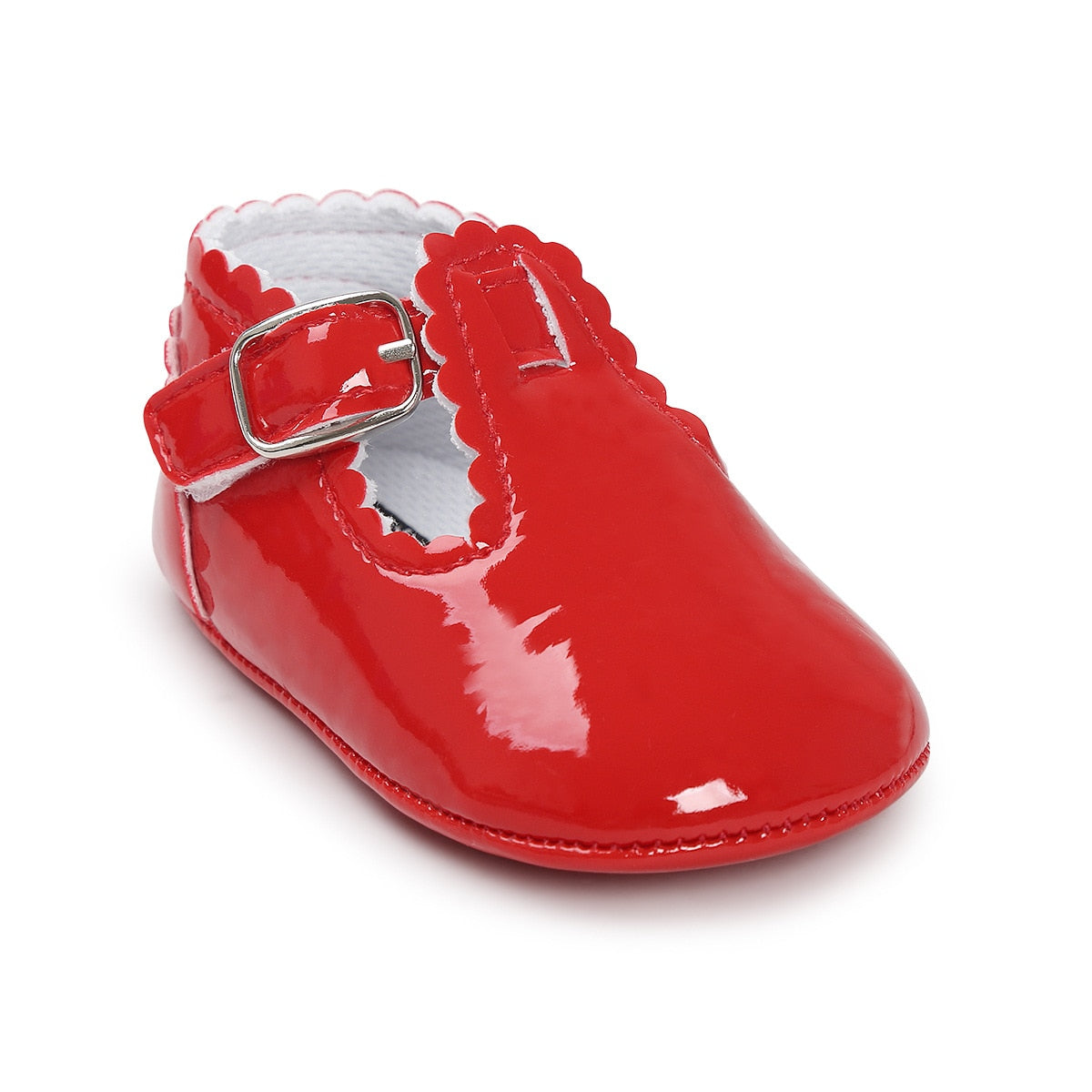 PU leather Baby Girls First Walkers Party Shoes childrensterritory