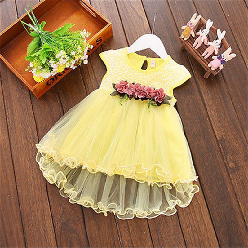 Baby Girl Floral Princess Dress/Tutu Dresses childrensterritory