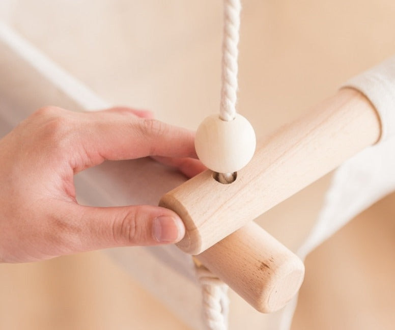 Indoor Wodden Hanging Chair Hammock for Baby childrensterritory