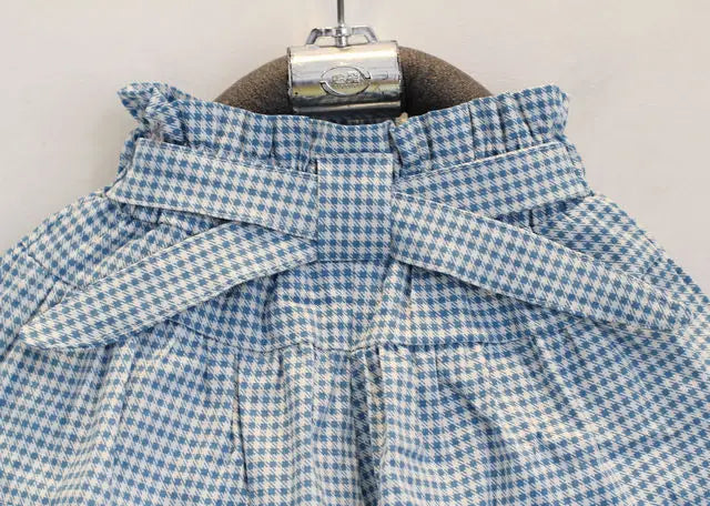 Little Girls Doll Print Vest + Shorts 2PCS Summer Outfit Set childrensterritory