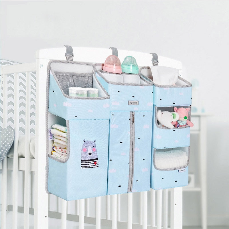 Hanging Crib Organizer for Baby Essentials childrensterritory