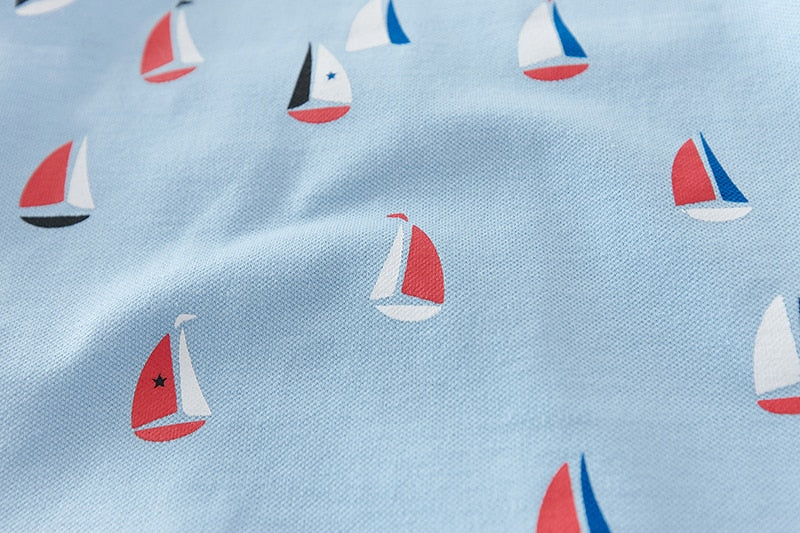 High Quality Printed Polo Cotton T-Shirts for Toddler Boys childrensterritory