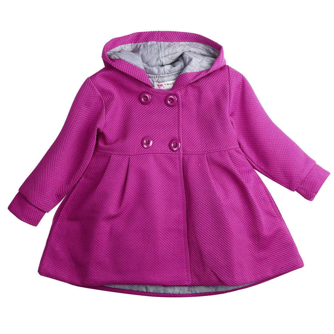Toddler Girl Warm Fleece Hooded Snow Jacket