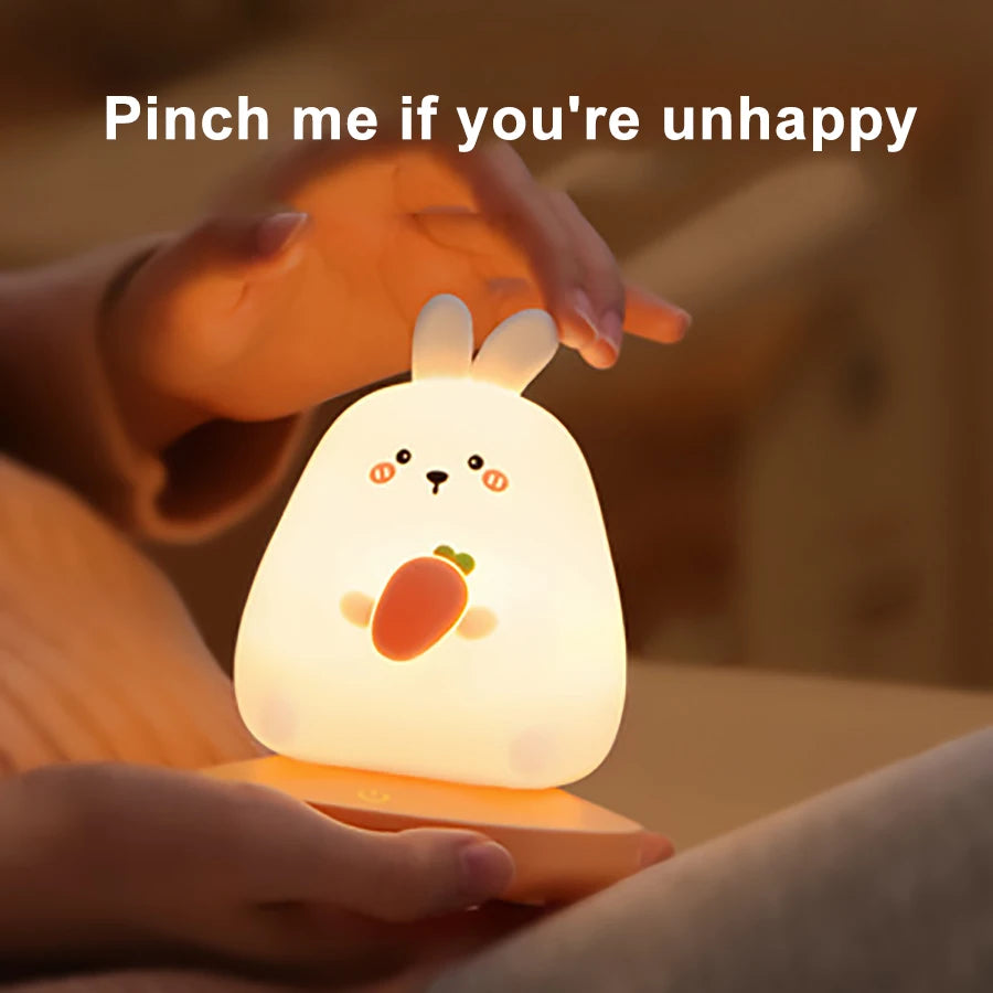 Rechargeable Touch Sensor Dimmable Cute LED Night Lights