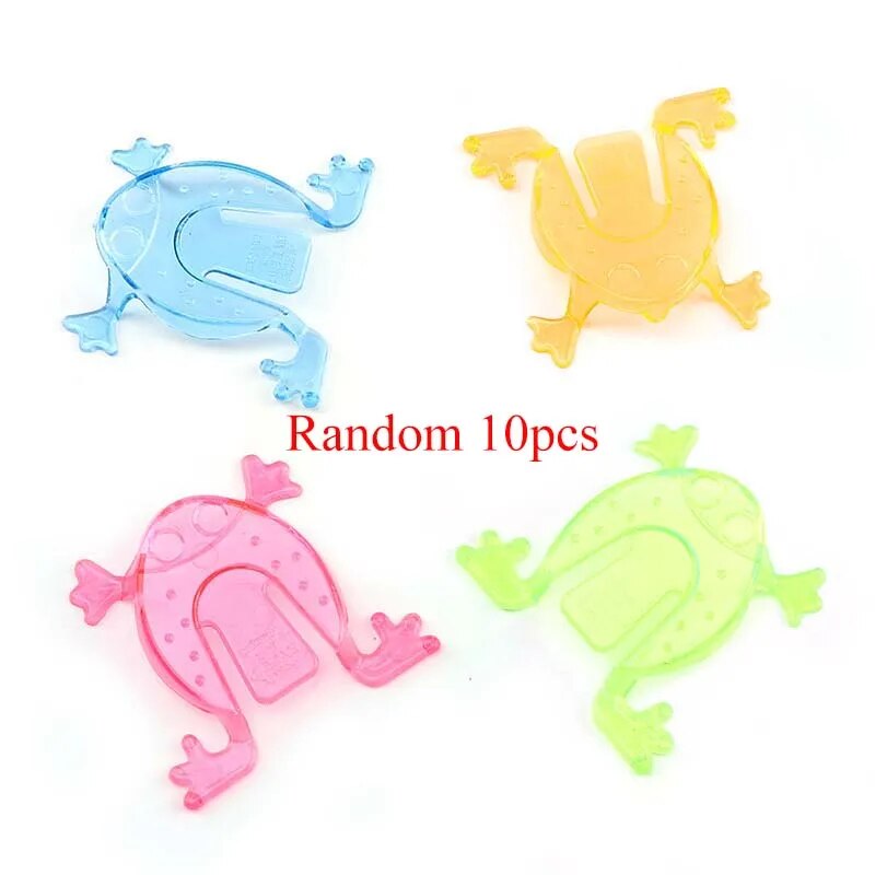 Mini Transparent 50/20/10Pcs Jumping Frogs Toys childrensterritory