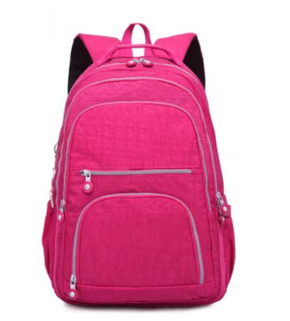 Teenage Girls Casual Large Nylon School Backpack childrensterritory