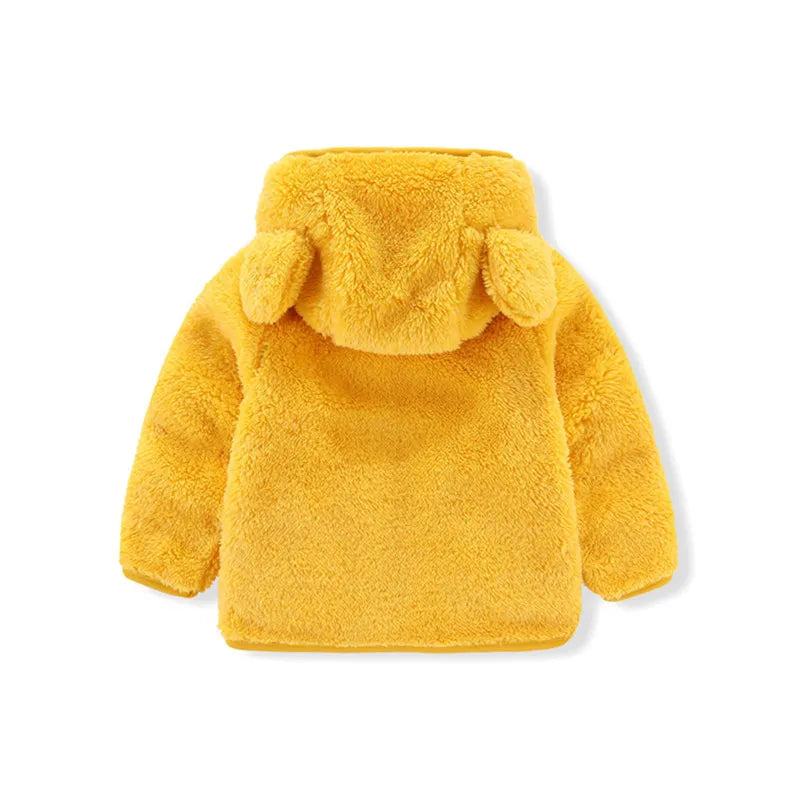 Toddler Boys Girls Warm Fleece Colorful Hoodies Jackets childrensterritory