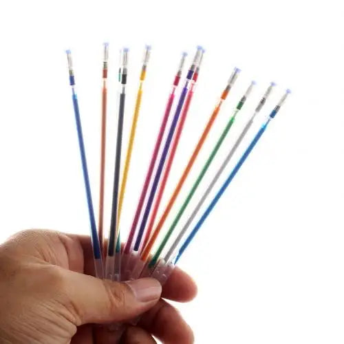 1 Set of 2/24/36/48 Glitter Gel Pen Refills for Kids childrensterritory