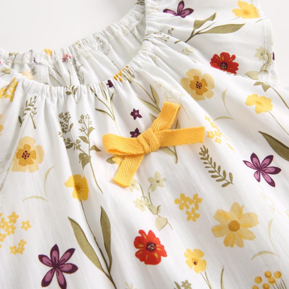 Baby Girl Floral Tops + Bottoms 2pcs Casual Cotton Outfits childrensterritory