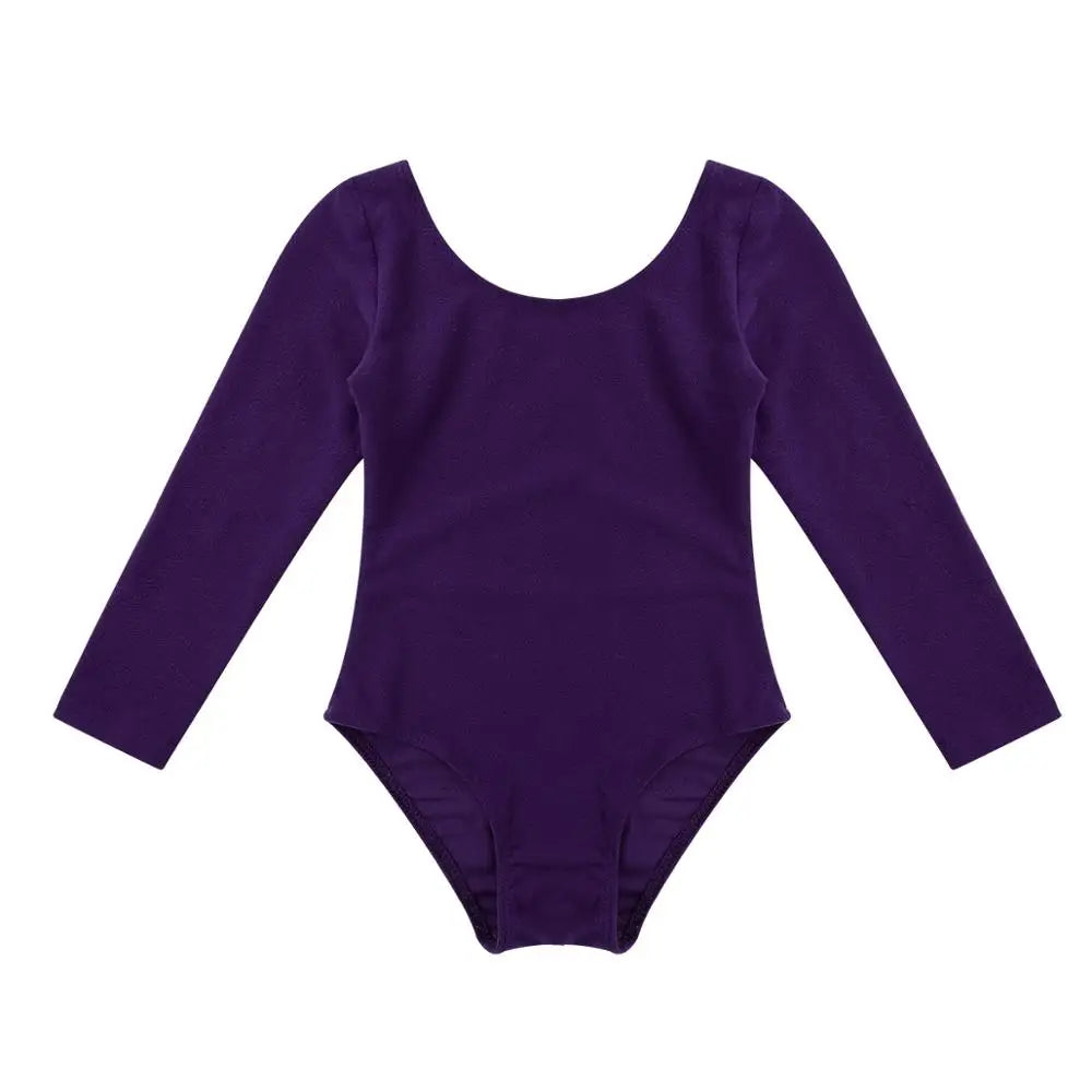 Kids Long Sleeve Ballet Costumes/Dancerwear for Girls
