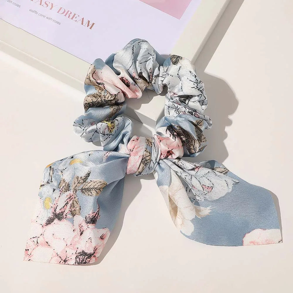 Elastic Ribbon Bow Hair Band for Girls