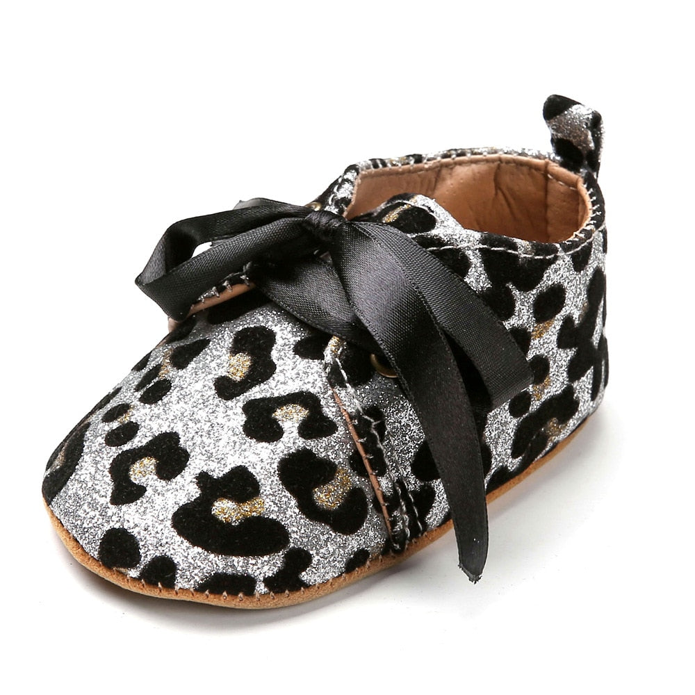 PU leather Baby Girls First Walkers Party Shoes childrensterritory