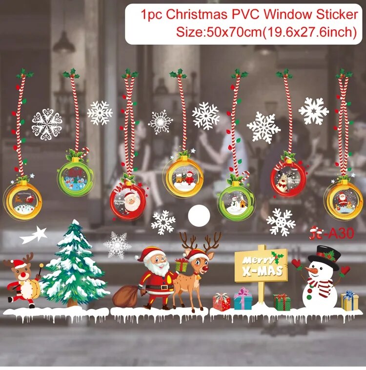 Kids Room Wall Decals for Christmas and New Year Decor childrensterritory