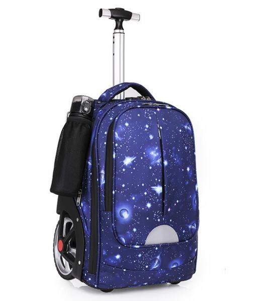 Lightweight Classic Large Wheels Luggage Bag or School Backpack childrensterritory