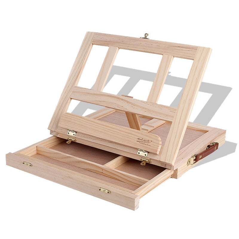 Kids Portable Wooden Table Easels For Painting Artists childrensterritory