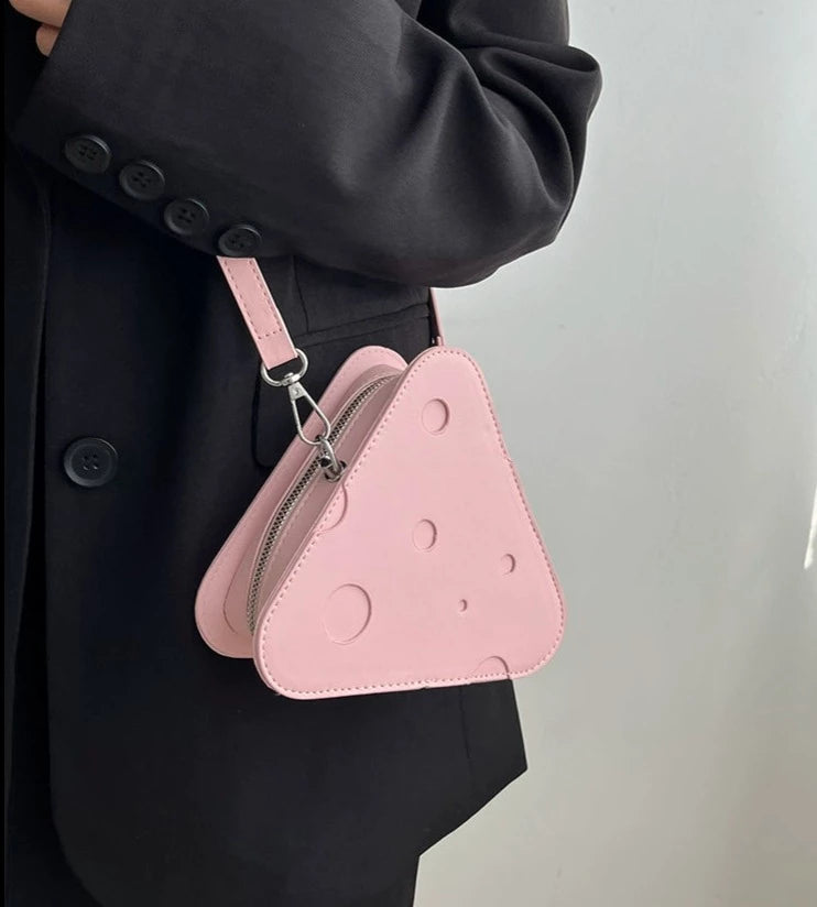 Original Hole Triangle Shaped Earphone Bag for Girls childrensterritory