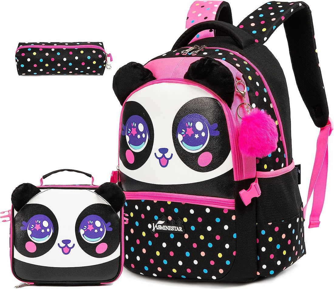 Cartoon Design 3pcs Kids School Backpacks for Girls childrensterritory