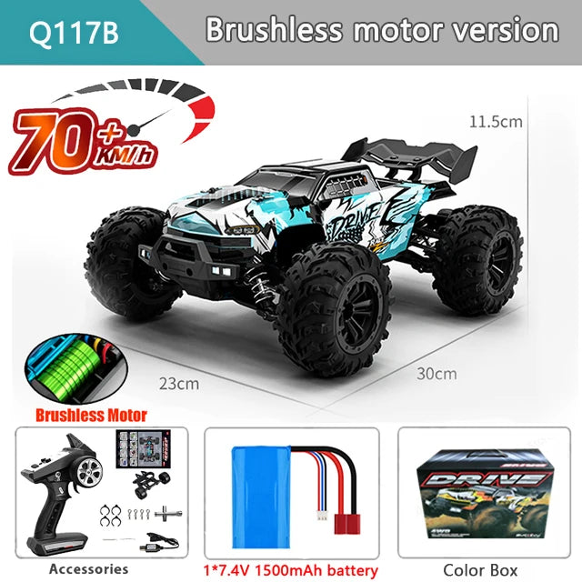 Off-Road Drift Simulation 4WD Rc Cars with LED childrensterritory