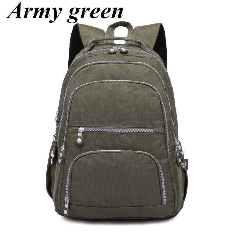 Teenage Girls Nylon Backpacks in 3 Sizes for School/Travel childrensterritory