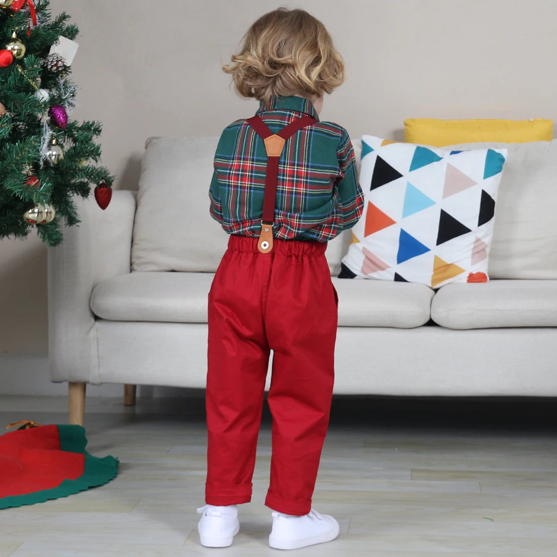 Toddler Boys Gentleman Formal Christmas Party Suit