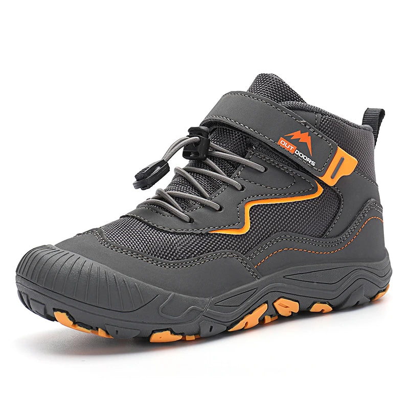 Kids New Designer Velcro High Top Climbing Shoes