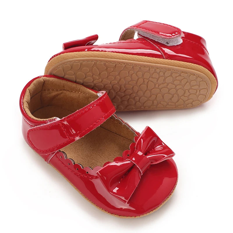 Infant Princess Girl Butterfly Knot Non-Slip Shoes childrensterritory