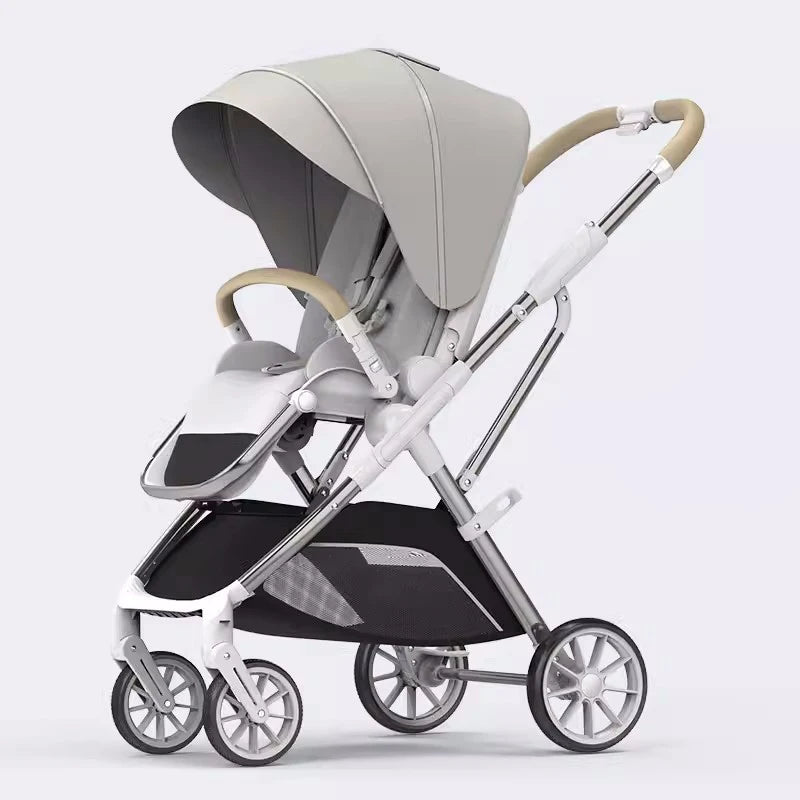 Luxury Portable High-View Baby Stroller