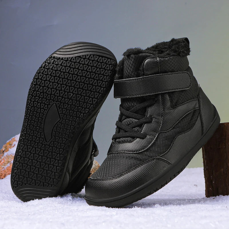 Kids’ Cozy Soft-Fur Design Footwear in Solid Colours childrensterritory