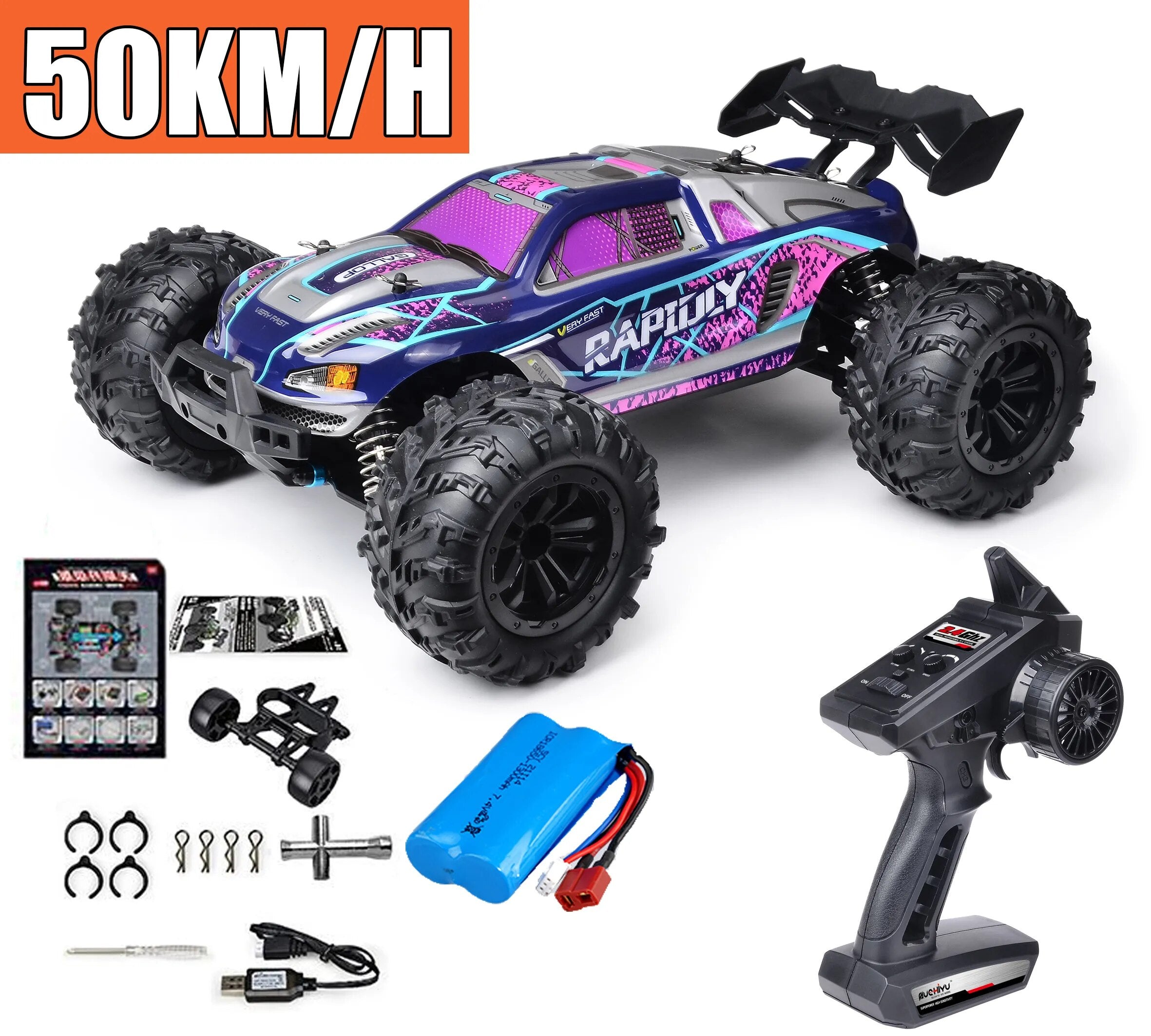Off Road 2.4G Truck Drift Remote Control Car Toys For Boys childrensterritory
