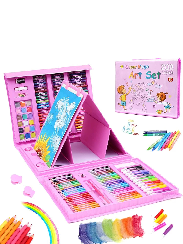 Kids Art Painting Set with Drawing Board Educational Toy