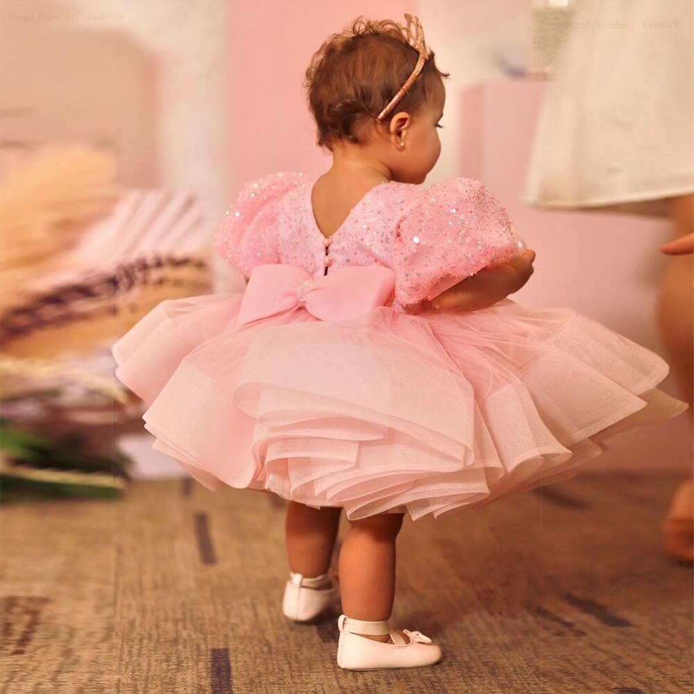 Organza Sequined Fluffy Baby/Kids Girls Party Dress/Gown childrensterritory