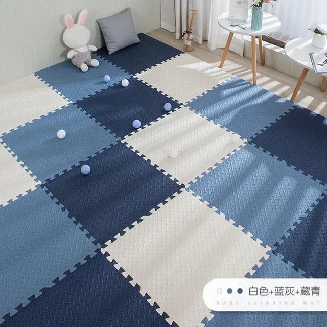 Soft Interlocking Puzzle Mat Play for Kids Room