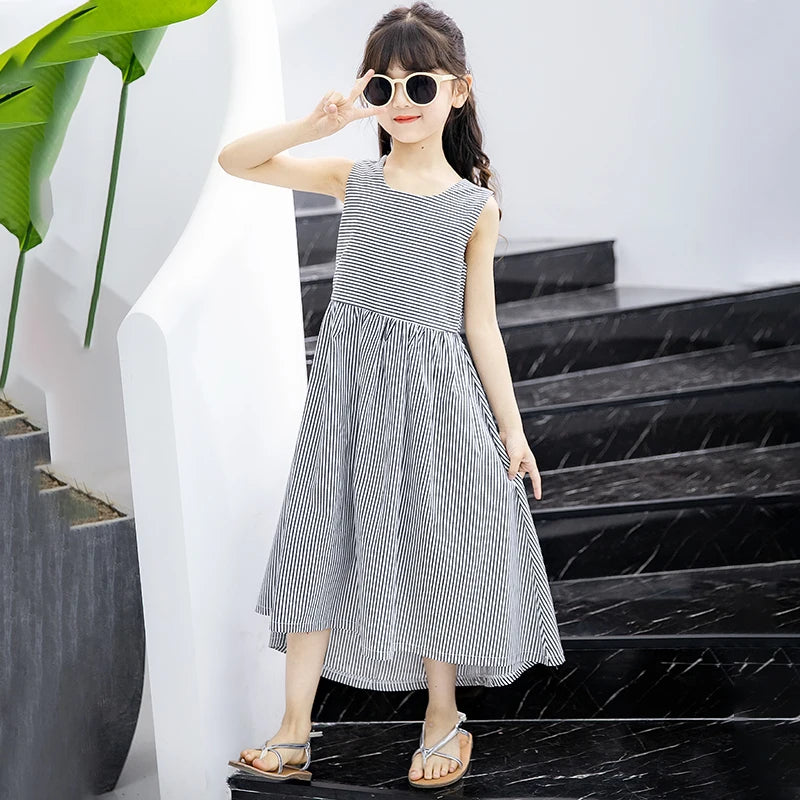 Mommy and Me High-Low Matching Party Dresses