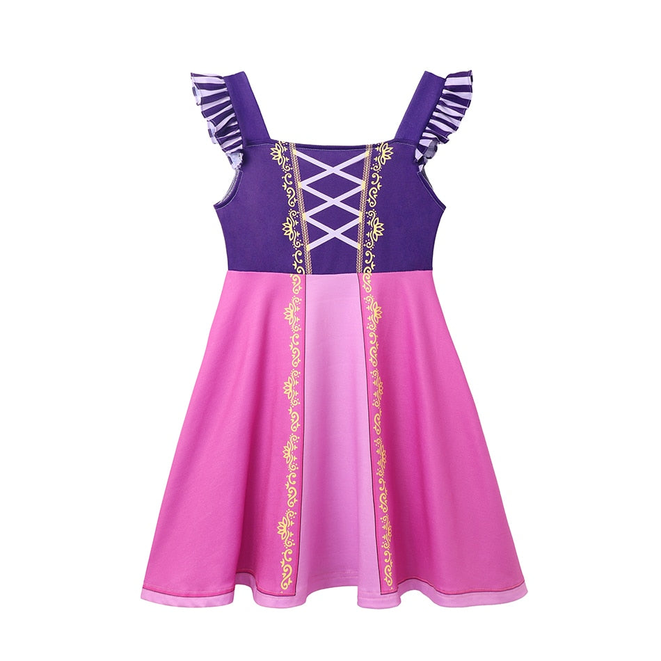 Kids GIrls Disney Princess Birthday Party Costume for Summer childrensterritory