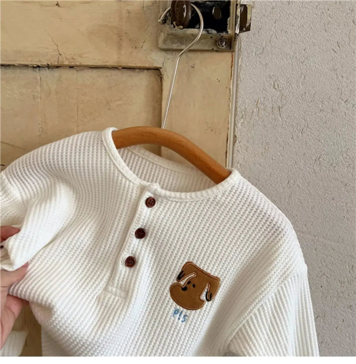 Kids Cartoon Design Long Sleeves Winter T-Shirts childrensterritory
