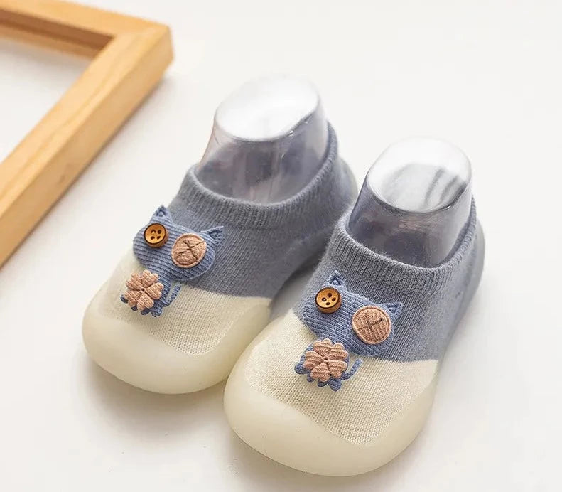 Baby Cartoon Pattern Non-slip Cotton Floor Socks childrensterritory