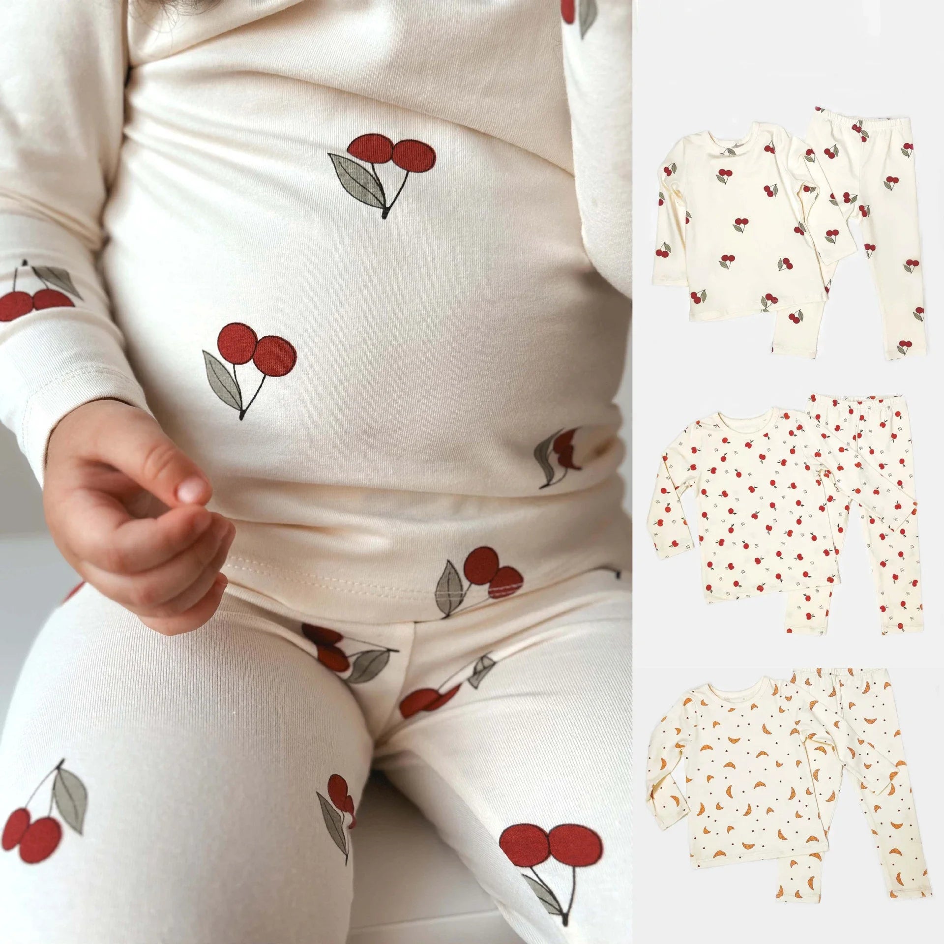 Toddlers 2pcs Casual Homewear Printed Pajama Set childrensterritory