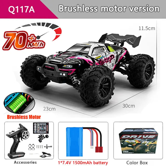 Off-Road Drift Simulation 4WD Rc Cars with LED childrensterritory